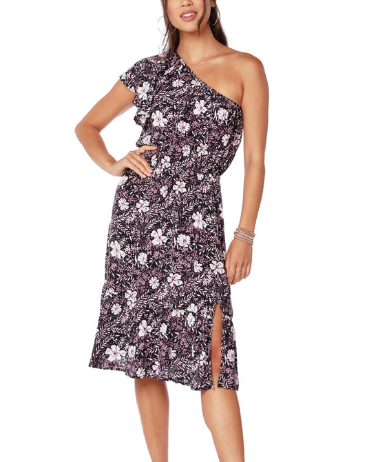 Bobi Floral Ruffle Dress