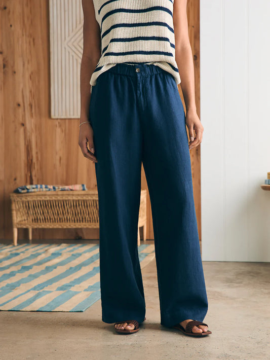 Faherty Monterey Linen Pant