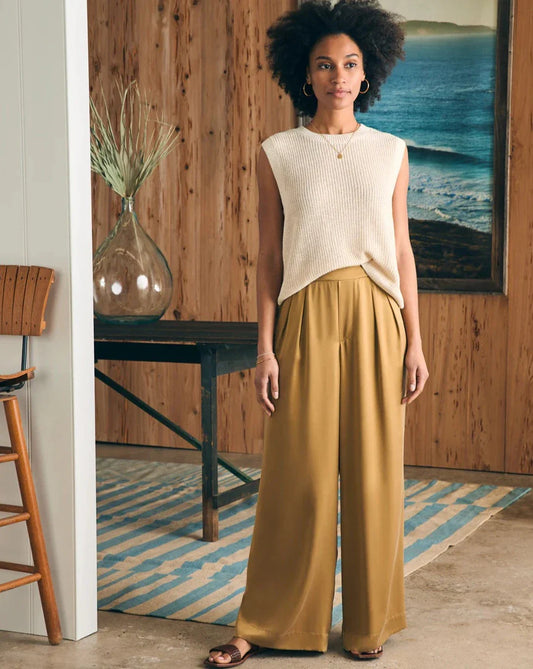 Faherty Sandwashed Silk Gemma Pant